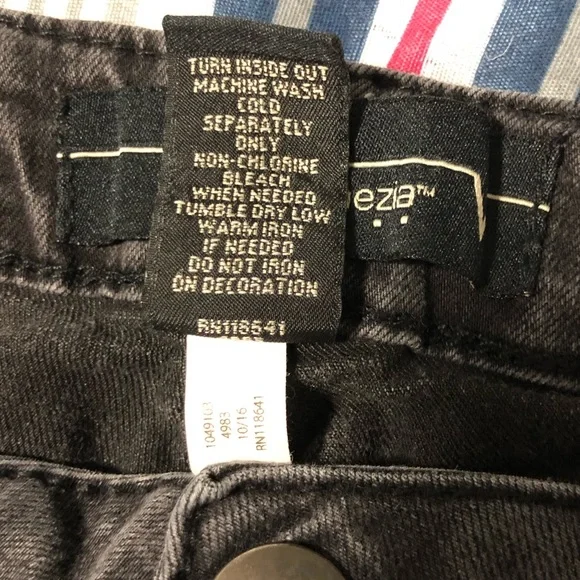 🔥 LAST CHANCE 🔥 Venezia Black Sequin Jeans - 18W - Picture 6 of 7